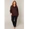 Base Level Curvy longsleeve donkerbruin
