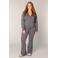 Base Level Curvy cardigan grijs