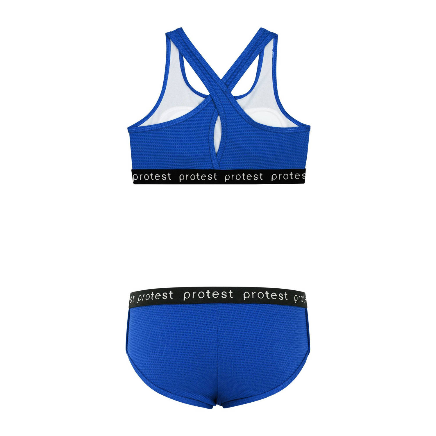 Protest crop bikini PRTBEAU JR kobaltblauw