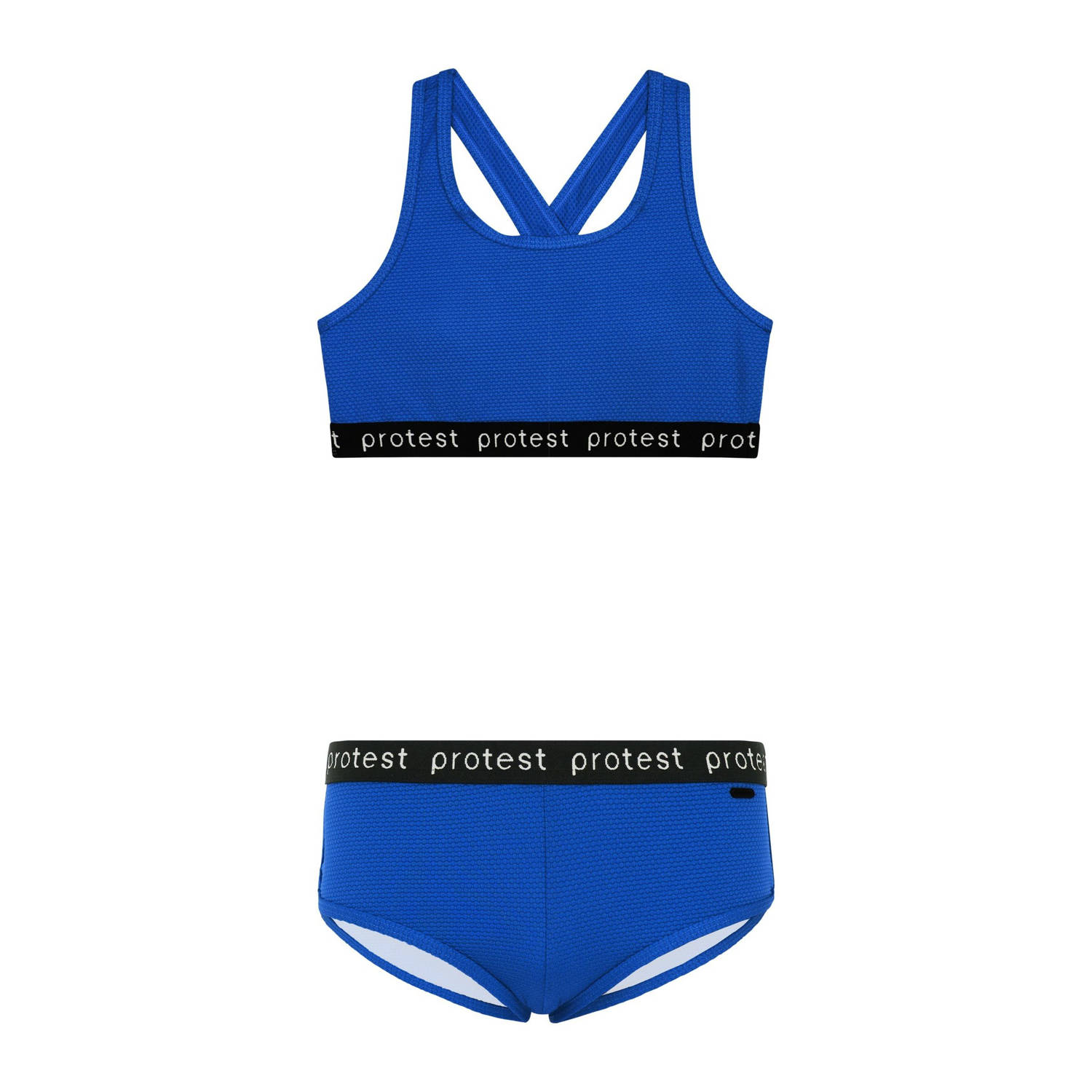 Protest crop bikini PRTBEAU JR kobaltblauw