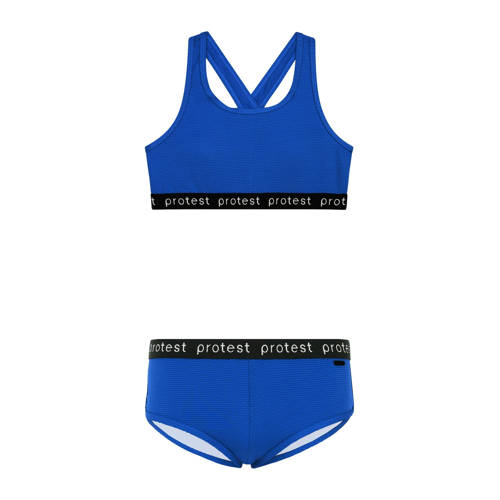 Protest crop bikini PRTBEAU JR kobaltblauw afbeelding