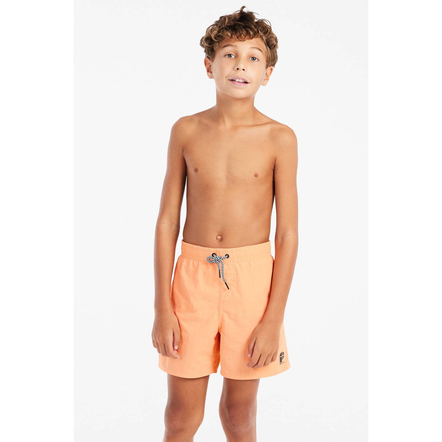 Protest zwemshort CULTURE JR oranje