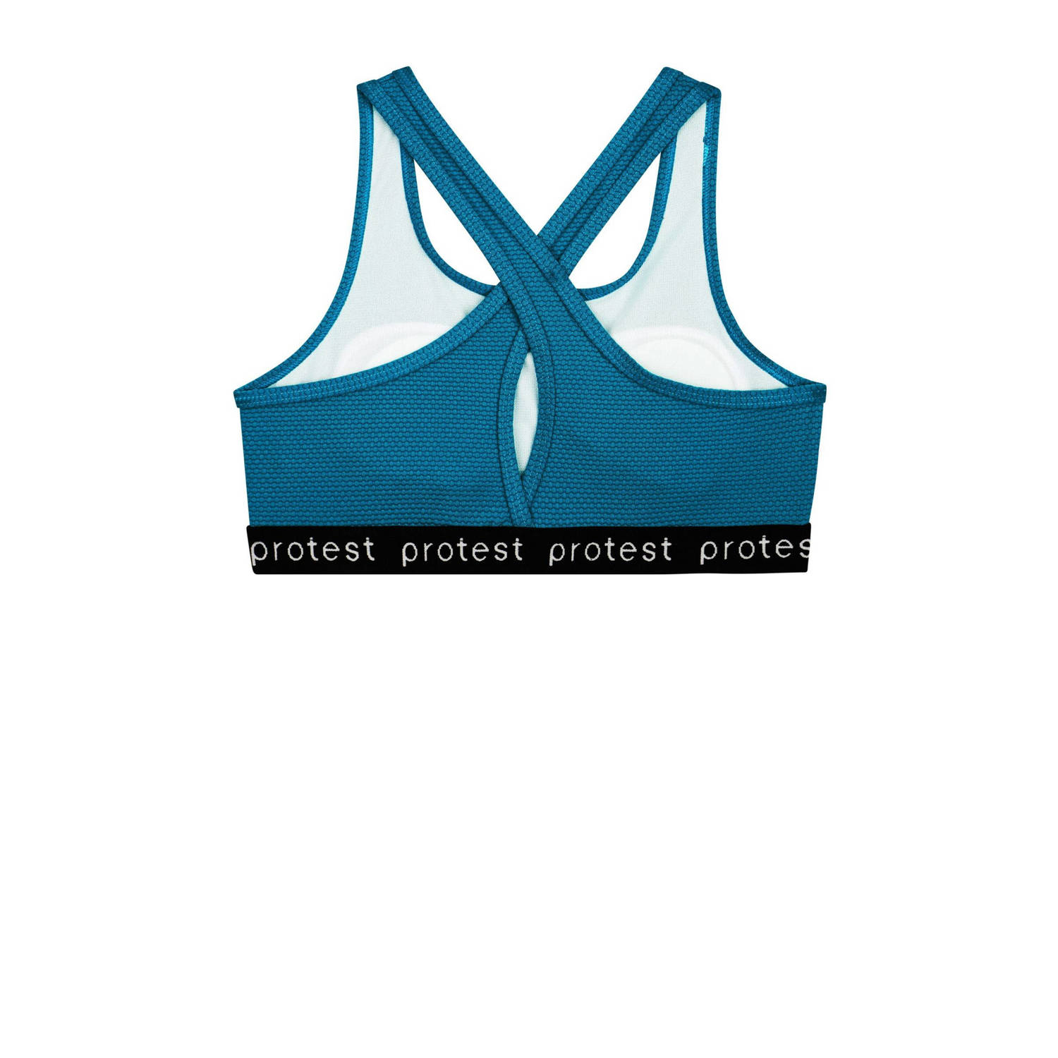 Protest crop bikini PRTBEAU JR blauw