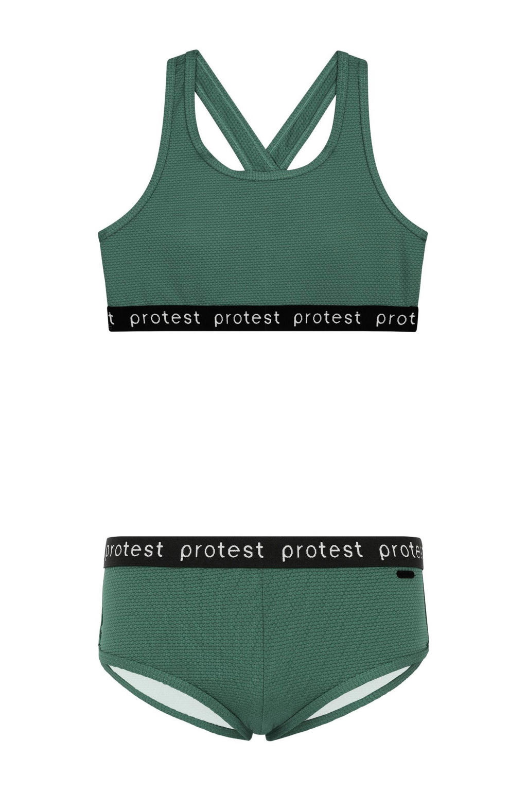 Protest crop bikini PRTBEAU JR groen