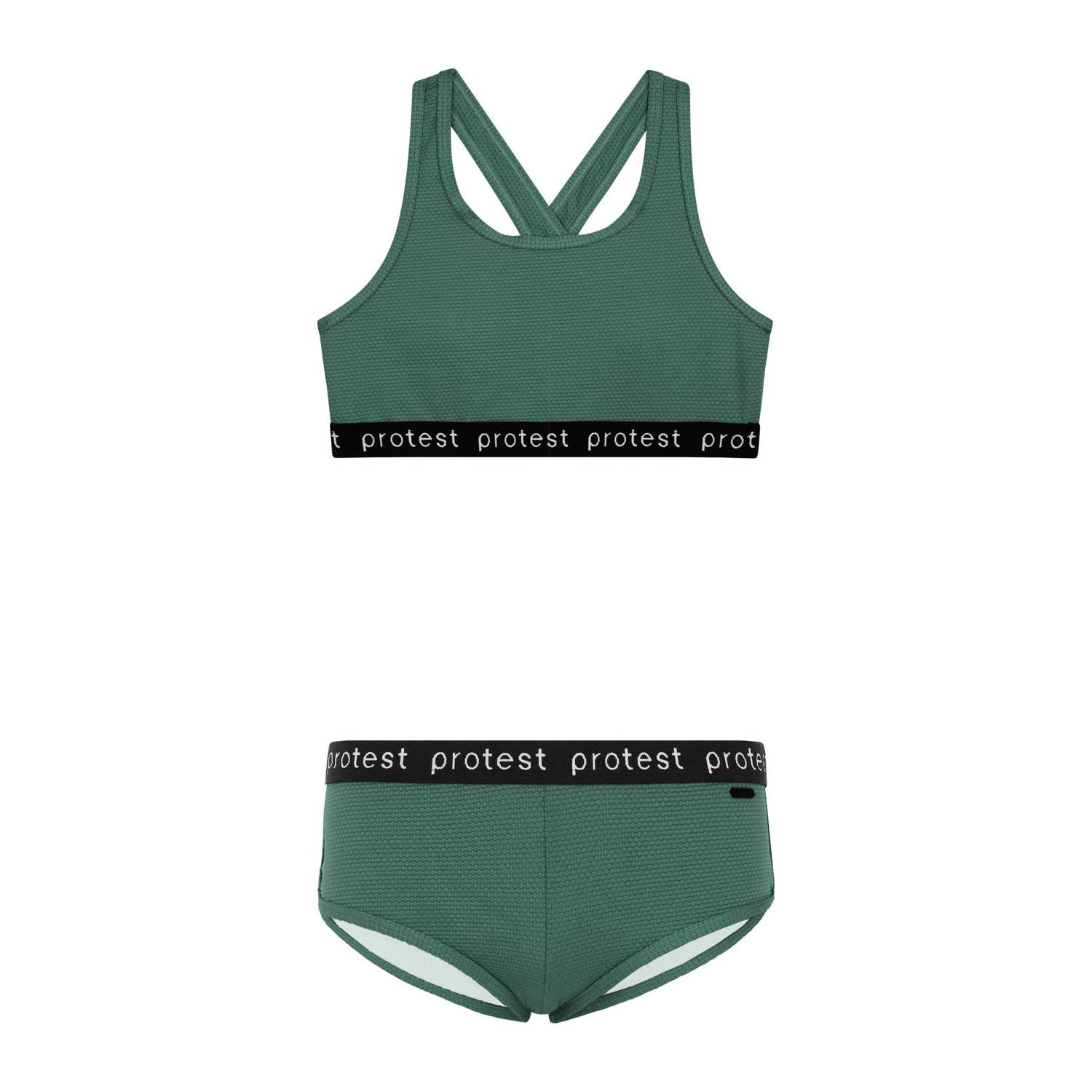 Protest crop bikini PRTBEAU JR groen