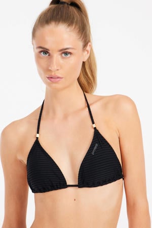 voorgevormde triangel bikinitop MIXALEIAS zwart