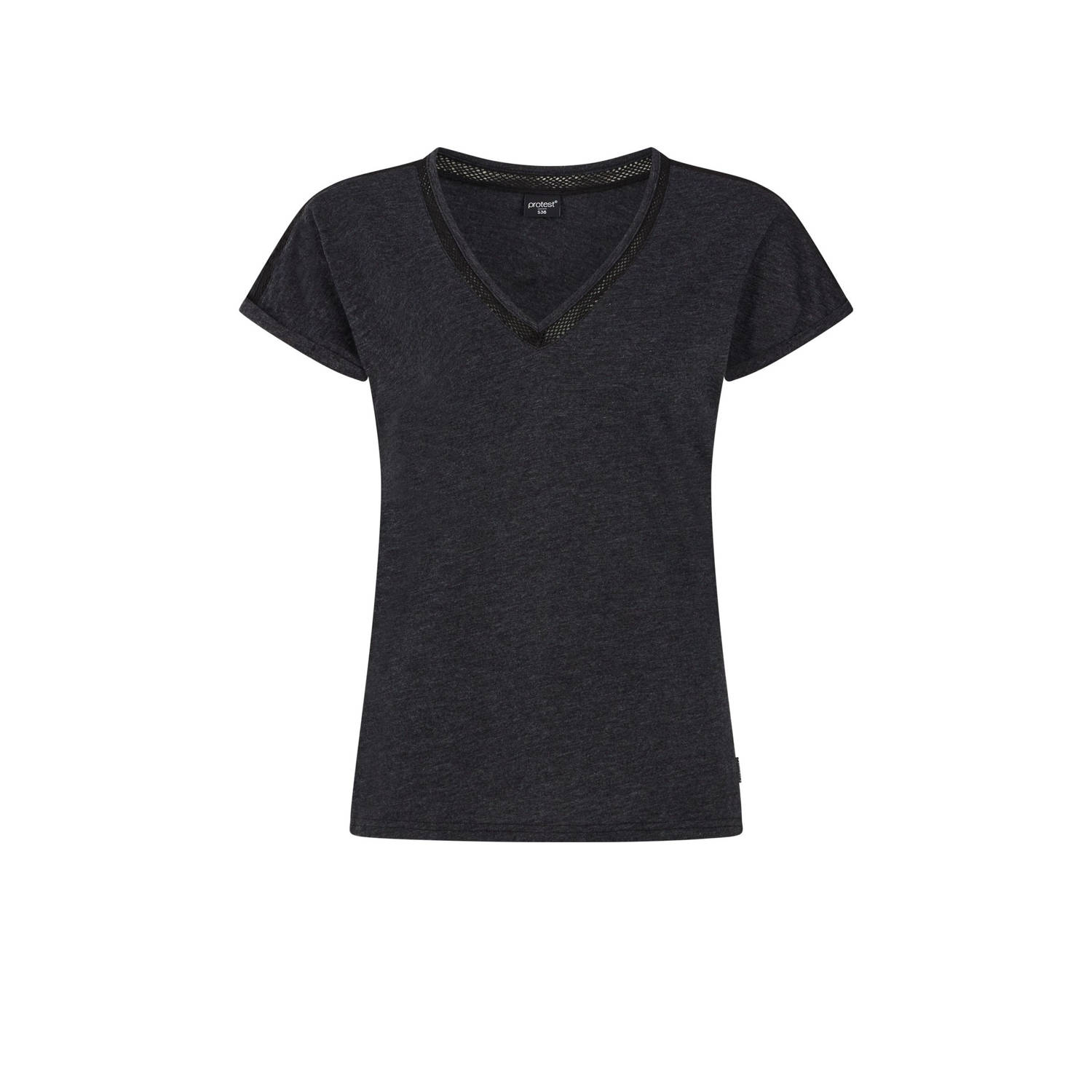 Protest T-shirt zwart