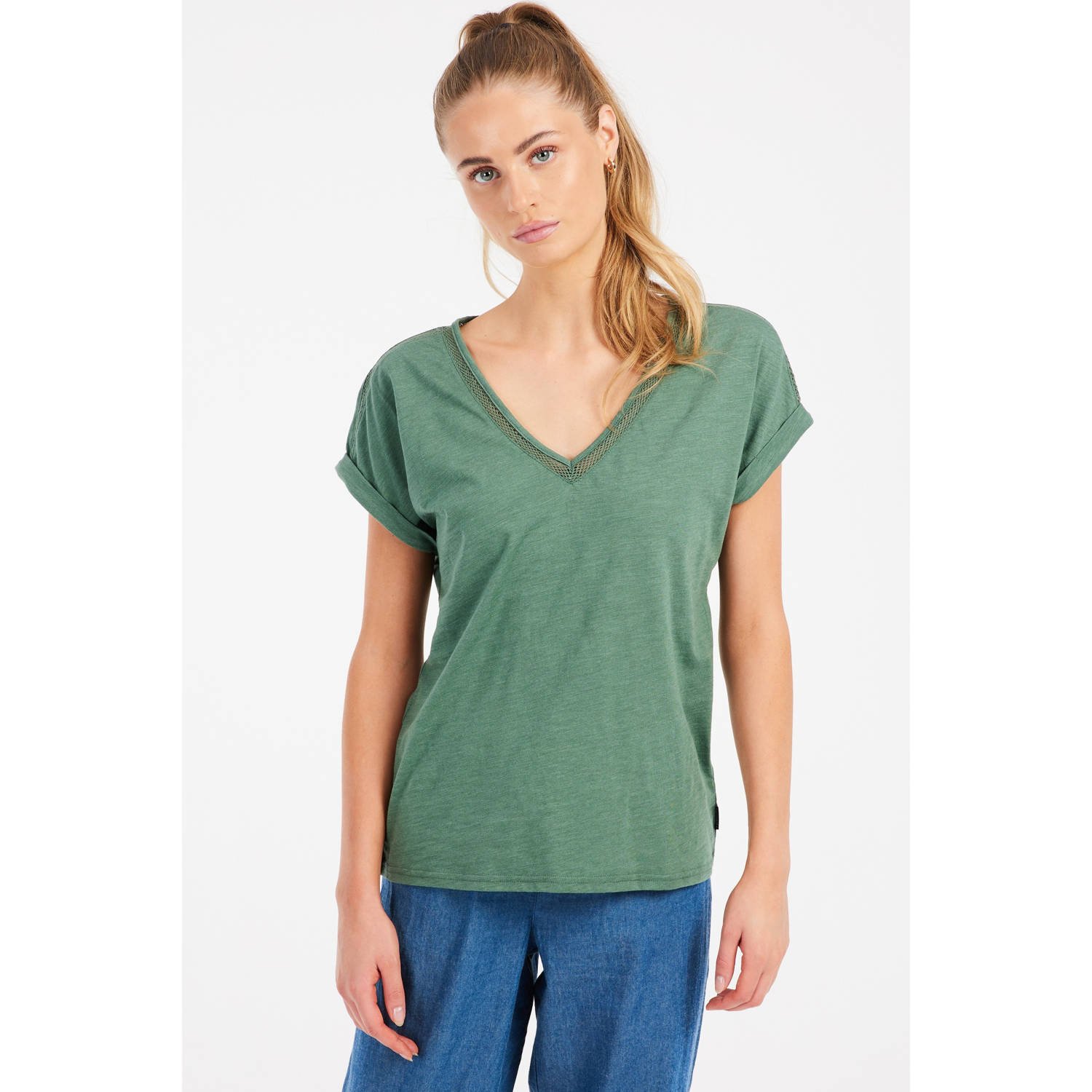 Protest T-shirt groen