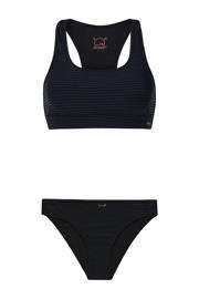 thumbnail: Protest voorgevormde crop bikini set PRTEAGER 25 zwart