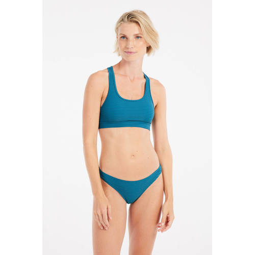 Protest voorgevormde crop bikini PRTEAGER 25 blauw afbeelding