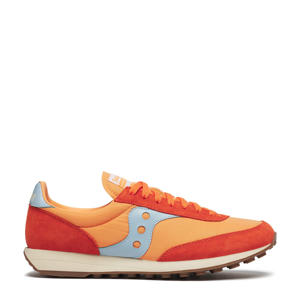 Trainer 80  sneakers oranje/lichtblauw