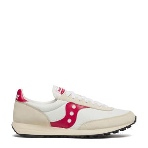 Trainer 80  sneakers wit/rood/ecru