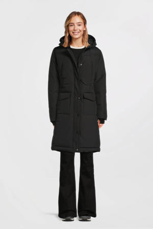 lange parka zwart