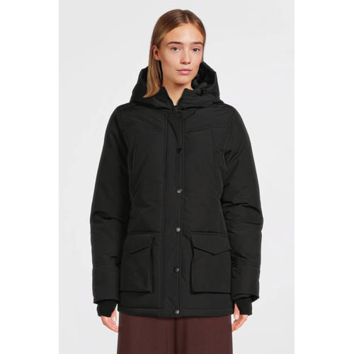 anytime midi parka zwart afbeelding