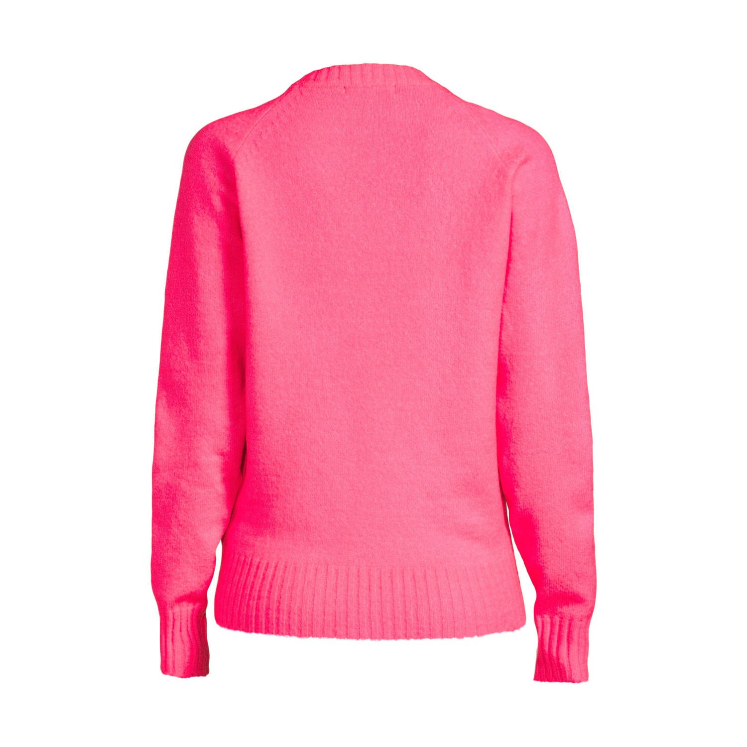 anytime gebreide trui roze