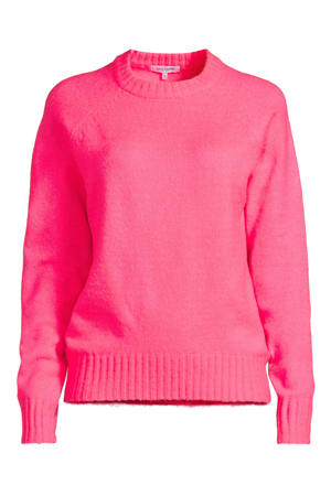 gebreide trui roze