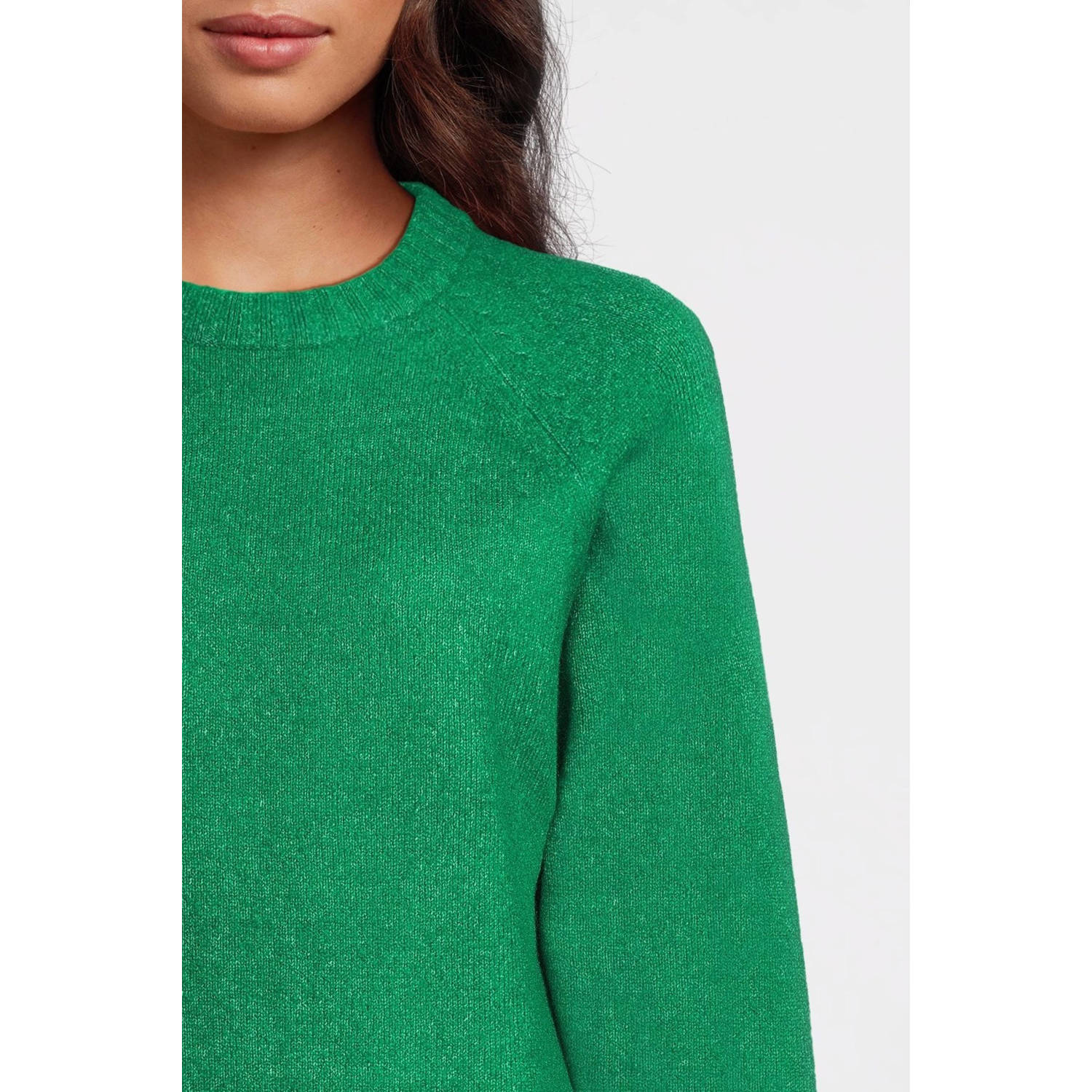 anytime gebreide trui groen