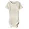 NAME IT BABY romper NBNBANI zand/ecru