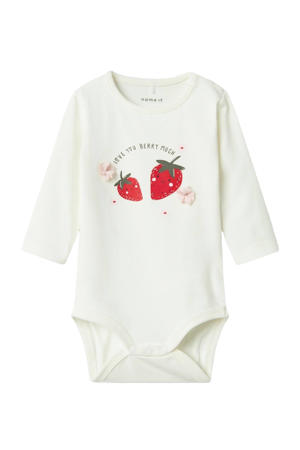 romper NBFFILMA wit/rood