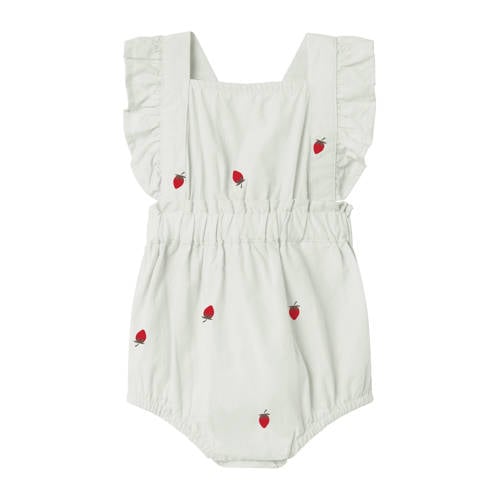 NAME IT BABY romper NBFDERILLA wit/rood afbeelding