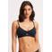 Seafolly Collective voorgevormde crop bikinitop donkerblauw