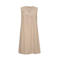 FREEQUENT linnen zomerjurk beige
