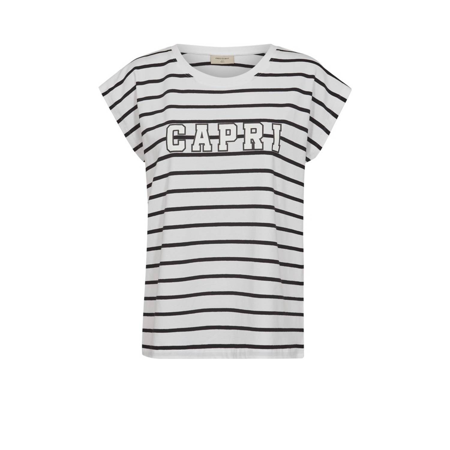 FREEQUENT T-shirt zwart
