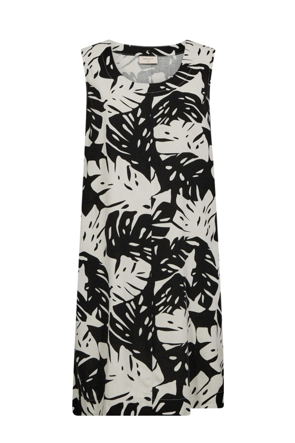 Paprika zomerjurk met lurex oker