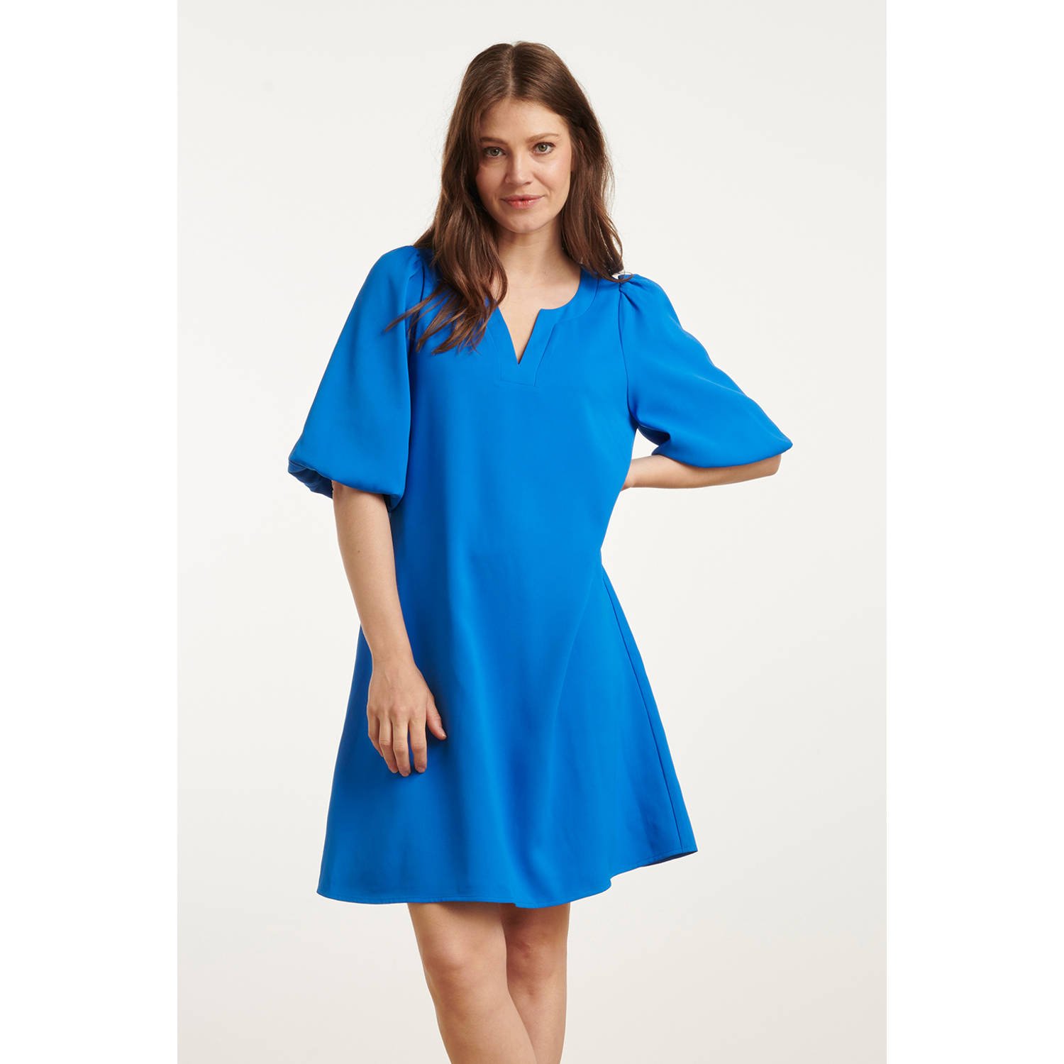 Smashed Lemon jurk blauw