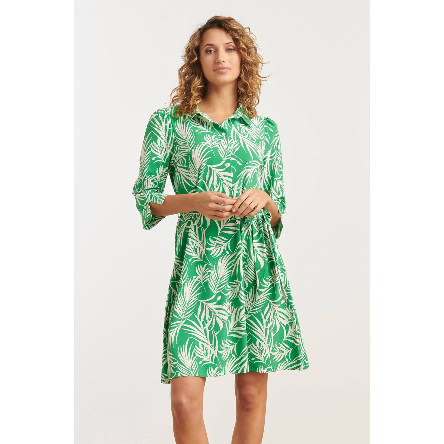 Smashed Lemon zomerjurk groen