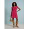 Smashed Lemon zomerjurk fuchsia