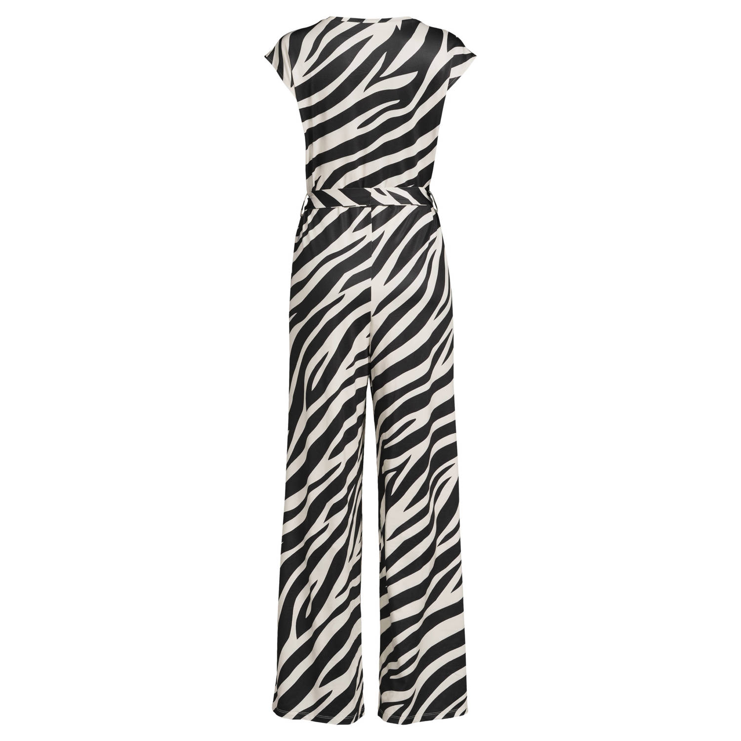 Smashed Lemon wide leg jumpsuit zwart