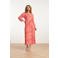 Smashed Lemon maxi jurk oranje