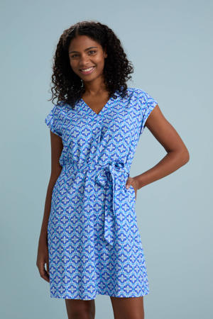 zomerjurk blauw