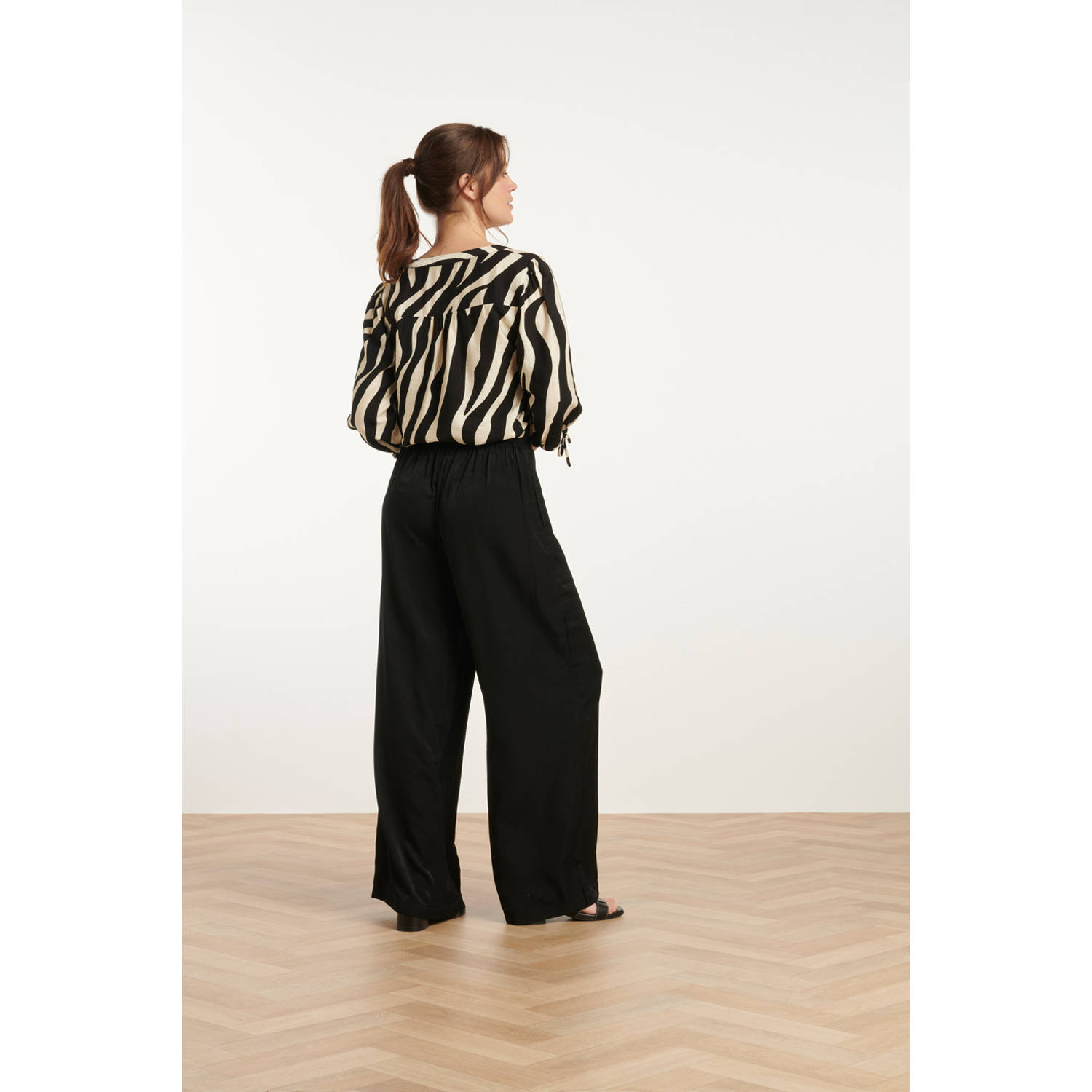 Smashed Lemon top zwart