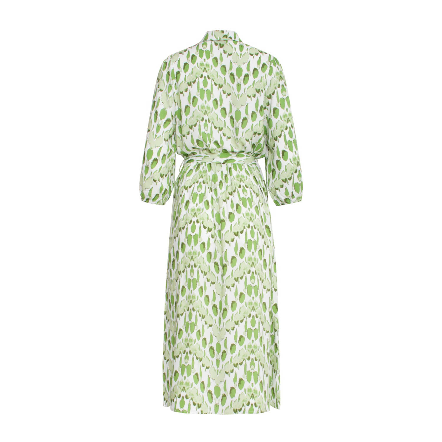 Smashed Lemon blousejurk groen