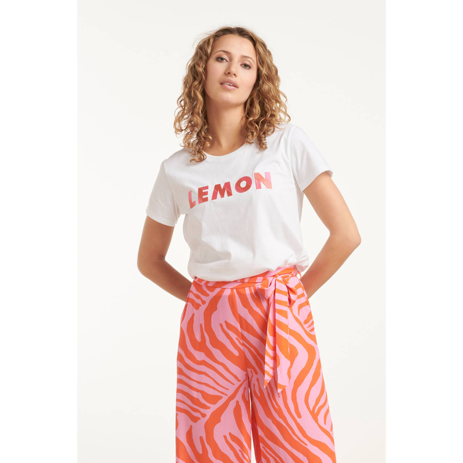 Smashed Lemon T-shirt ecru