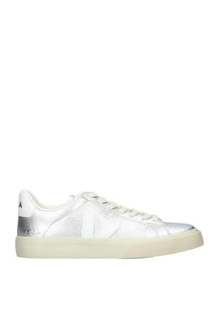 Campo  leren sneakers zilver