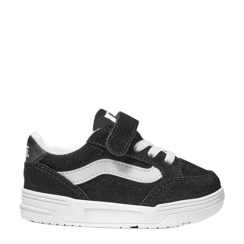 Zwart en witte jongens en meisjes VANS Hylane V sneakers van suéde-imitatieleer/voering: textiel/voetbed: eva met elastische veter- met klittenbandsluiting