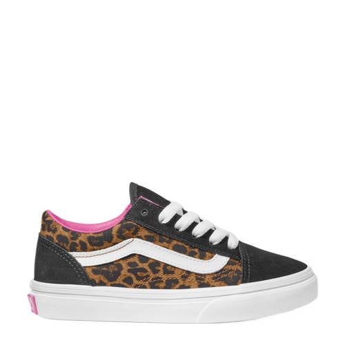 VANS Old Skool sneakers zwart/camel/roze afbeelding