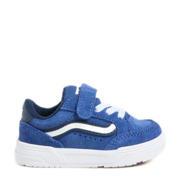 thumbnail: Kobaltblauw, donkerblauw en witte jongens en meisjes VANS Hylane V Suede sneakers van suéde-imitatieleer/voering: textiel/voetbed: eva met elastische veter- met klittenbandsluiting
