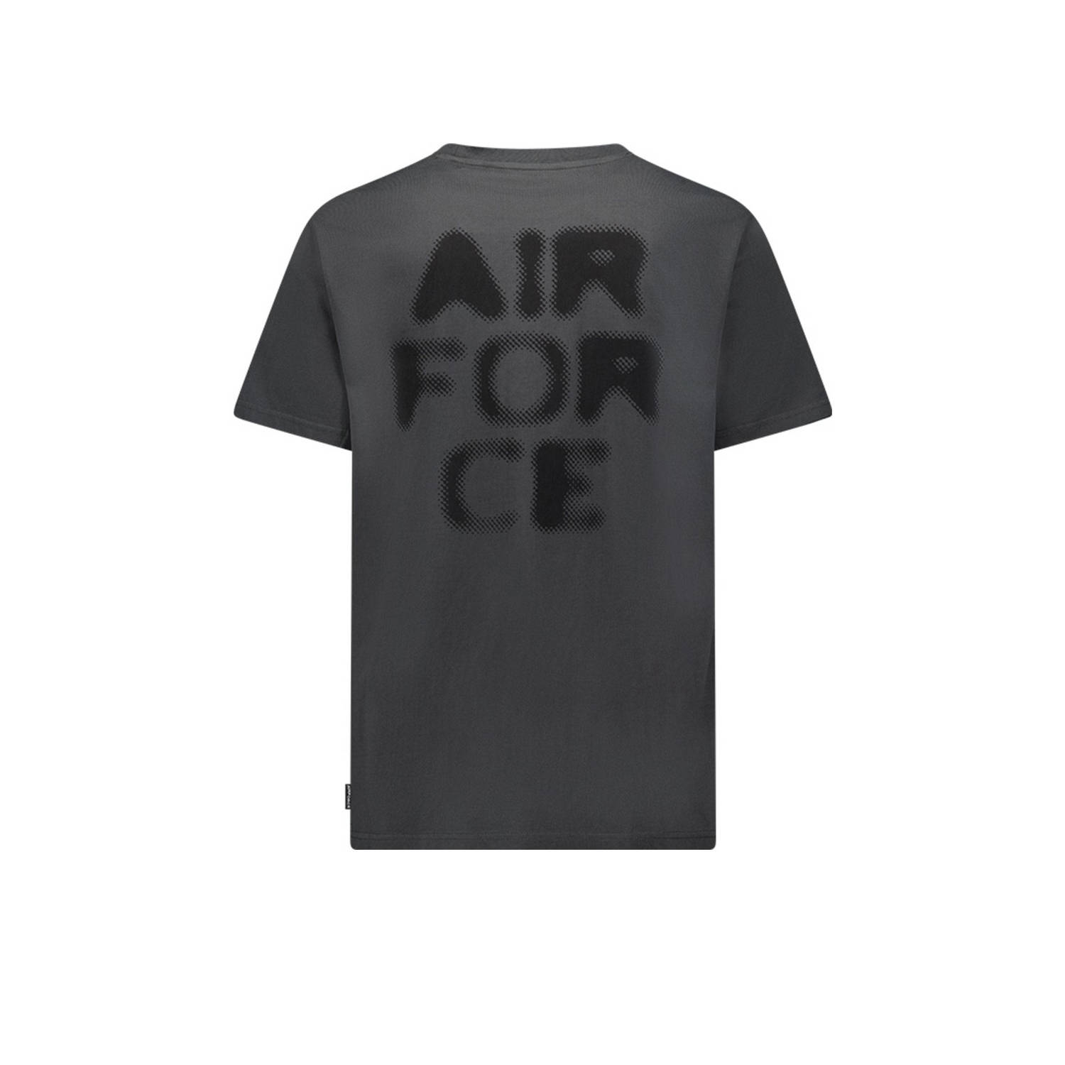 Airforce T-shirt antraciet