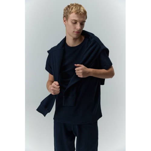 Airforce sweater donkerblauw afbeelding