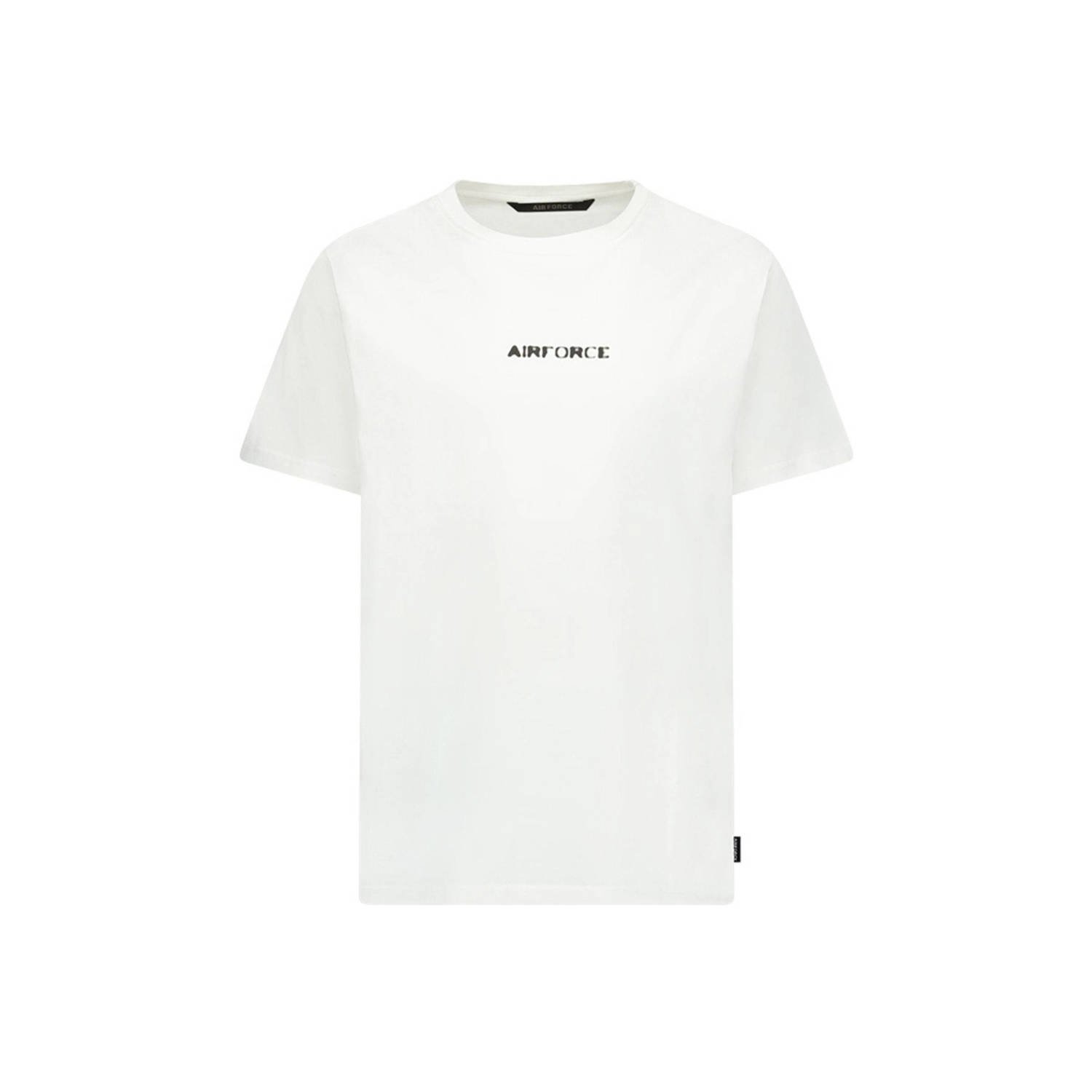 Airforce T-shirt wit