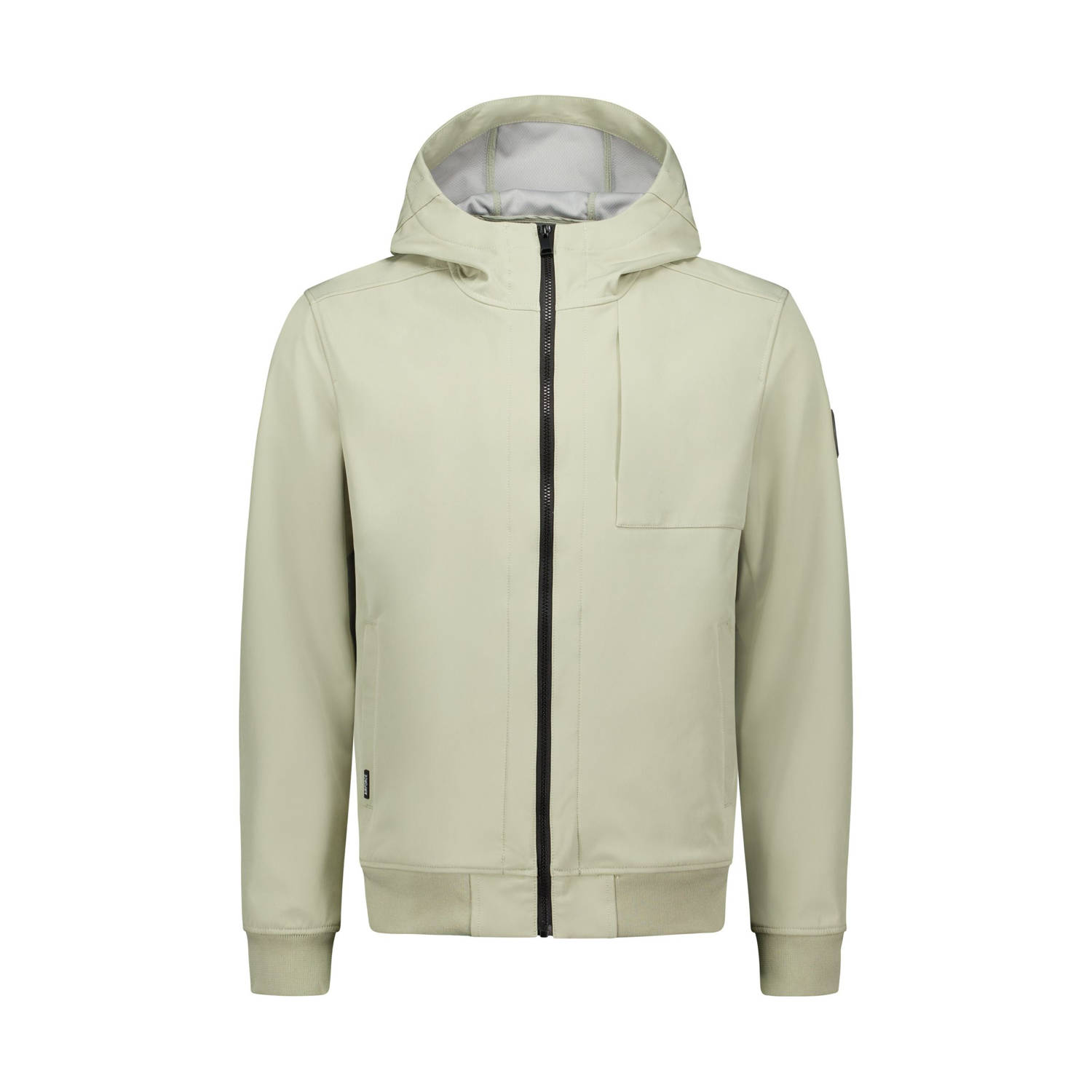 Airforce softshell jas lichtgroen