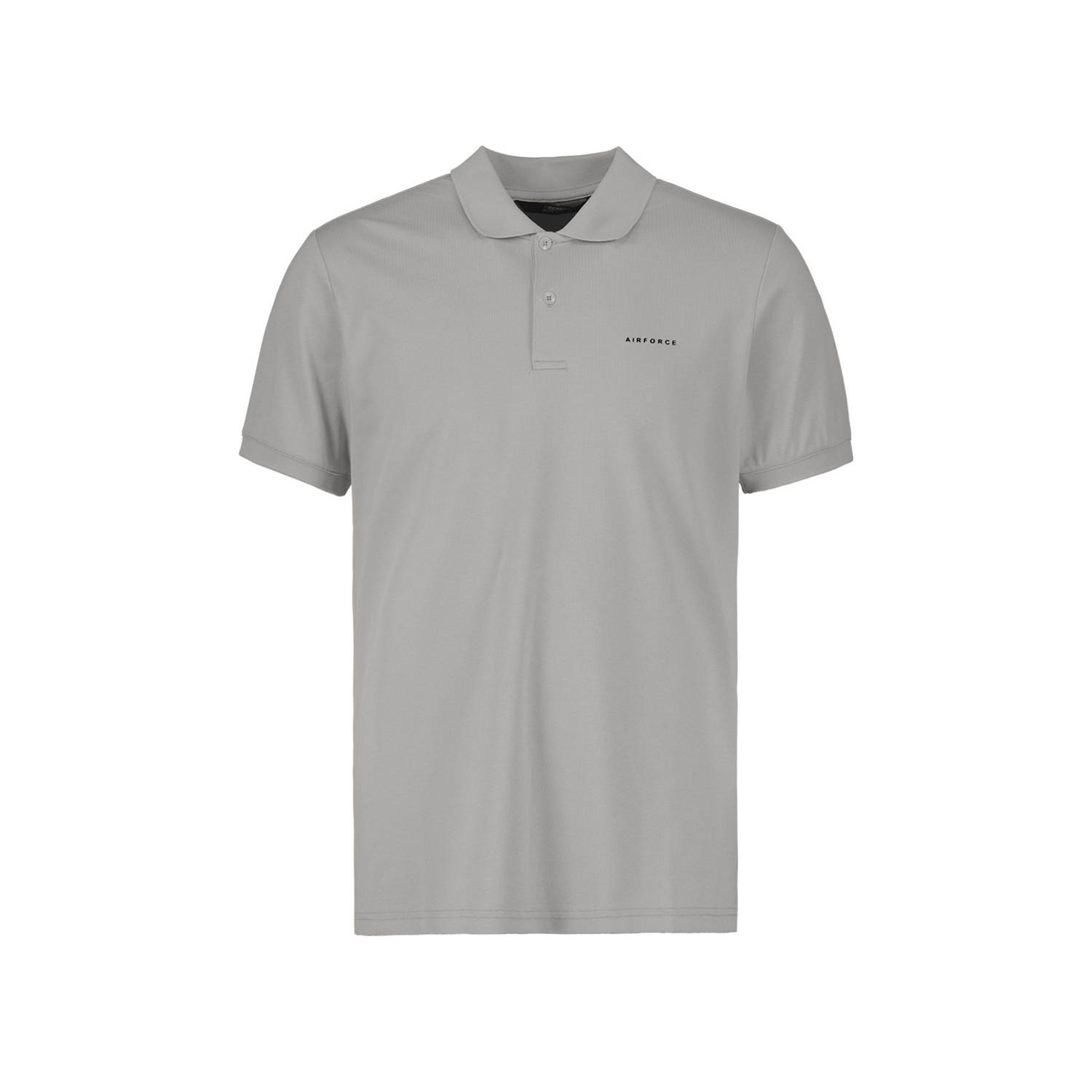 Airforce regular polo grijs