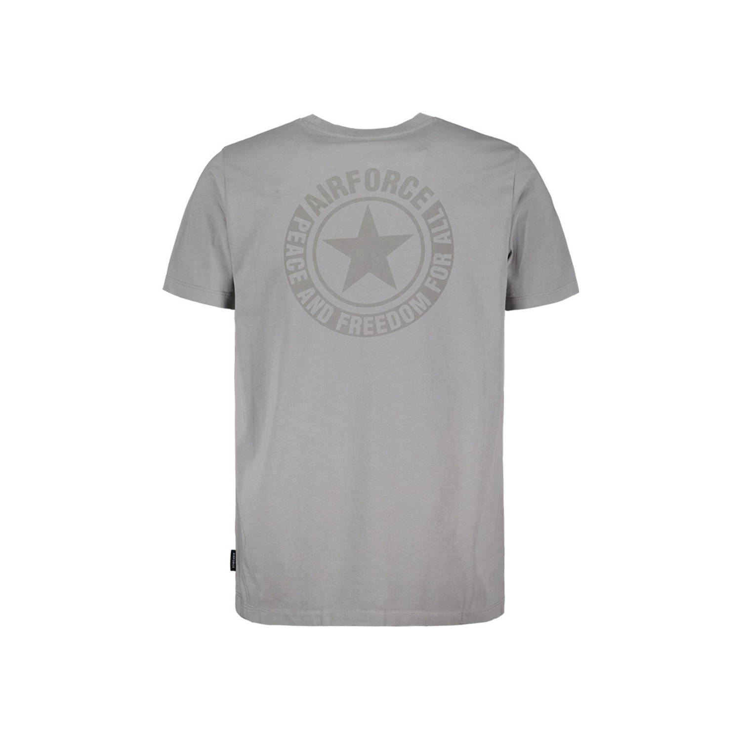 Airforce T-shirt grijs