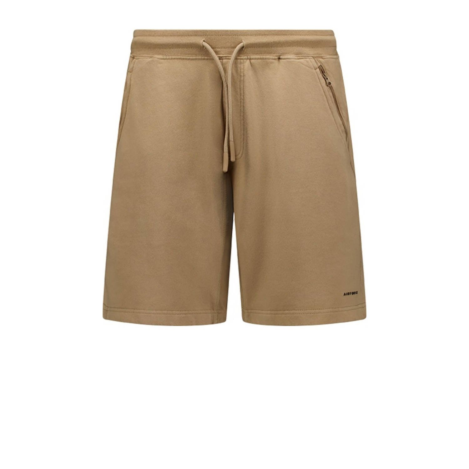 Airforce regular sweatshort lichtbruin