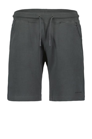 regular sweatshort antraciet