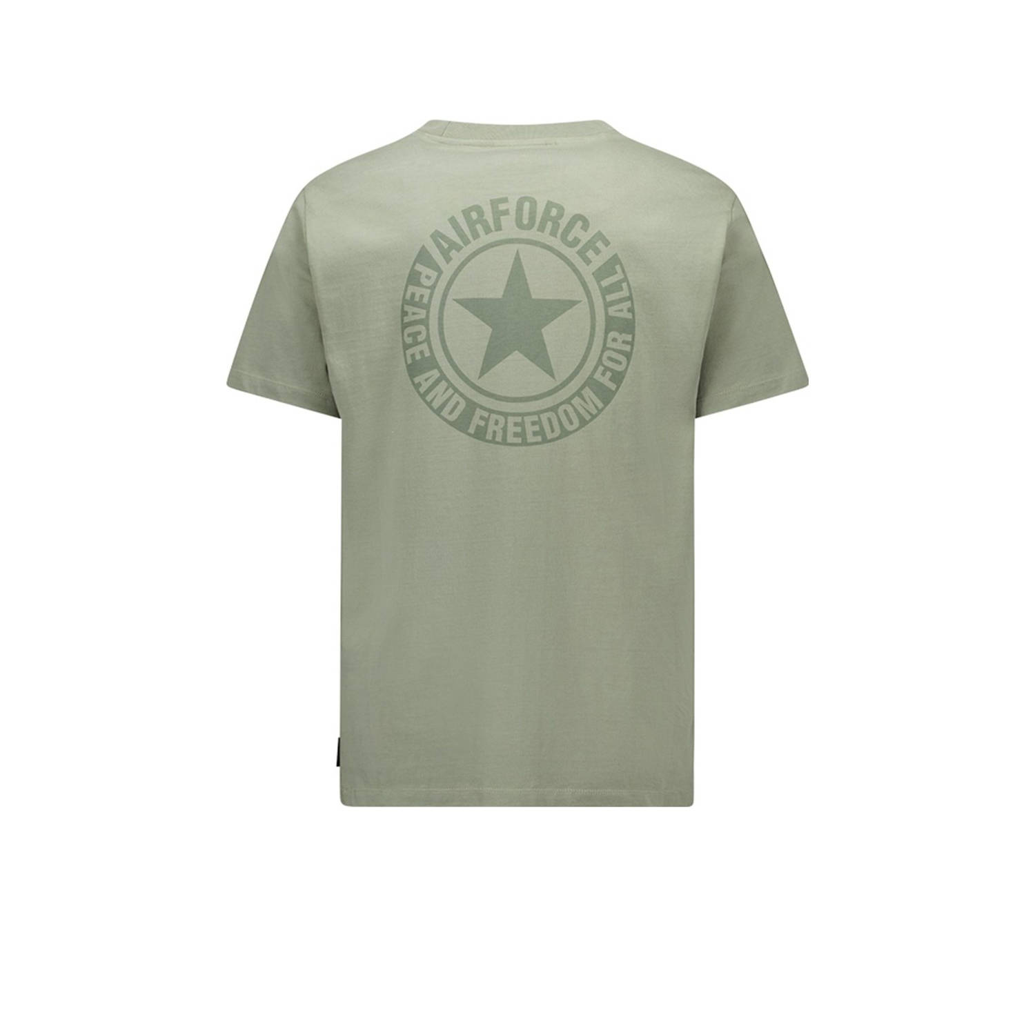 Airforce T-shirt groen